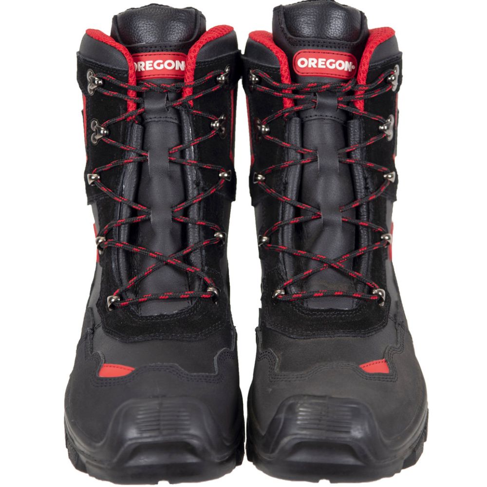Oregon Yukon Leather Chainsaw Protective Work Boots Class 1