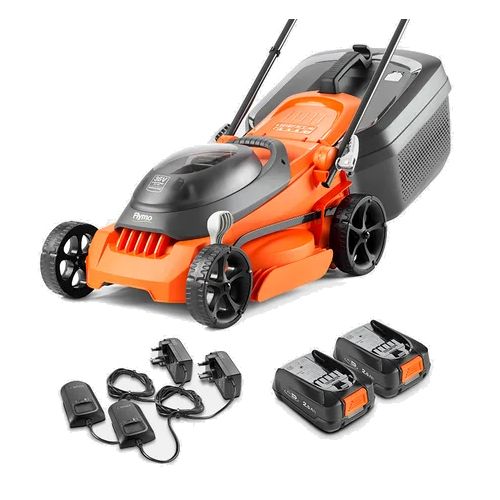 Flymo EasiStore 340R Cordless Lawnmower 36V inc 2 x 2ah Batteries Flymo EasiStore 340R Cordless Lawnmower 36V inc 2 x 2ah Batteries