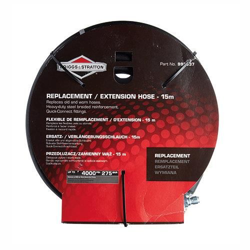 Briggs and Stratton Pressure Washer - Replacement/ Extension Hose 15m