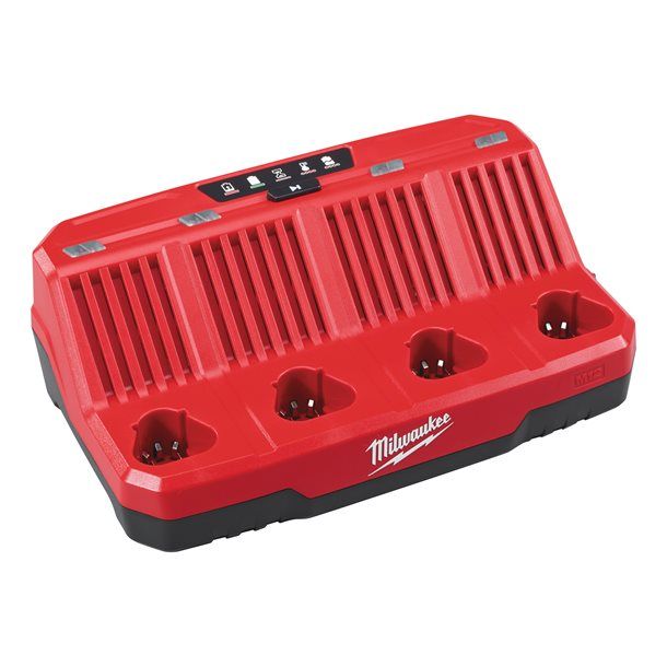 Milwaukee M12 4 Bay Multi Charger  4932430555