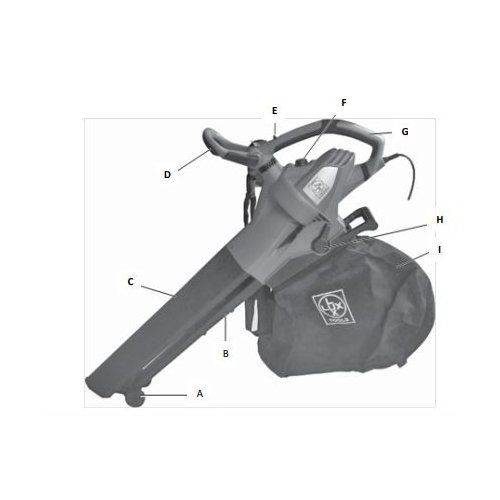 WEBB Spare Collection Bag Electric Blower Vac EBV260 / WEEV260