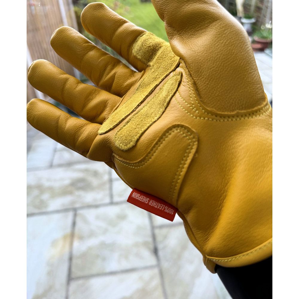 Mammotion Sheep Skin Leather Gloves