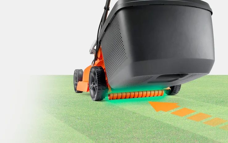 Flymo EasiStore 340R Cordless Lawnmower 36V inc 2 x 2ah Batteries Flymo EasiStore 340R Cordless Lawnmower 36V inc 2 x 2ah Batteries