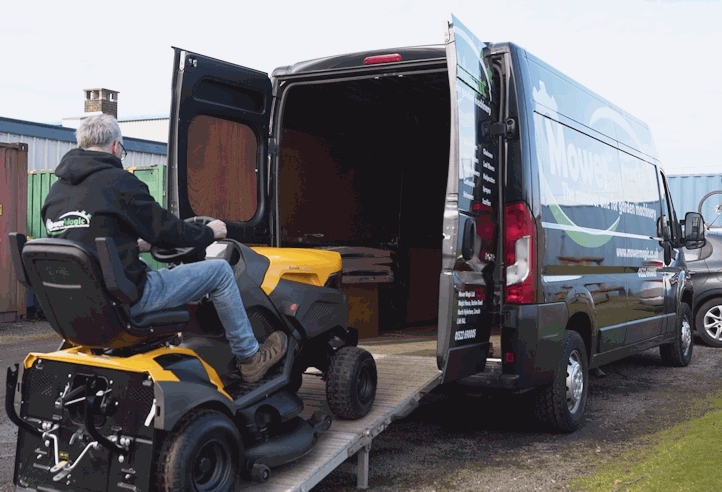 MAGIC TOUCH Ride-On Delivery and Demonstration Service