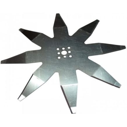 Ambrogio Standard Blade - 24cm 8 Knives Bent 050Z06000A       (Lama Piegata A 8 Punte Di Taglio)