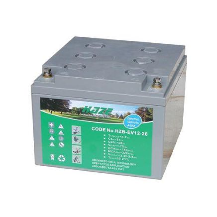 UNIVERSAL BATTERY 12v 28Ah 168 x 178 x 124 (LxWxH mm) M5 HZB12-26
