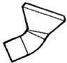 McCulloch Elbow Joint for BVM240 BVM250 Blower Vac Bag