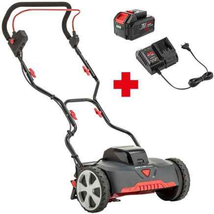 AL-KO 18V RazorCut 38.6 Li HM Cordless Cylinder Mower Kit - New 2026
