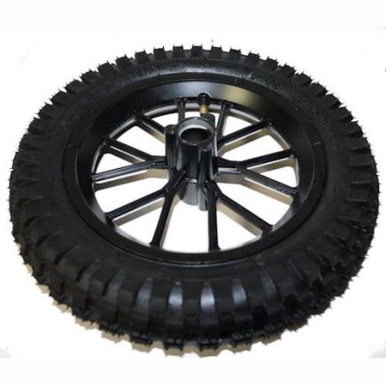 Wheel with tyre
