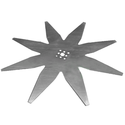 Ambrogio 8 Knives Flat Blade 200Z05300A       (Lama Piana A 8 Punte Di Taglio-Blade D290 8P)