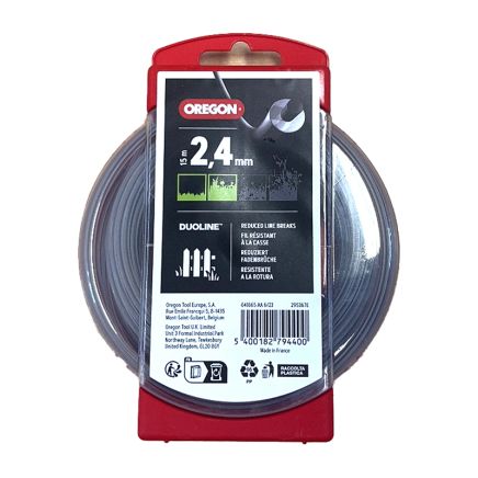 Oregon Premium Trimmer Line - DUOLINE 2.4mm x 15m