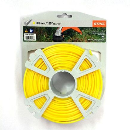 Stihl Round Nylon Trimmer Line 3.0mm x 55m 0000 930 2344