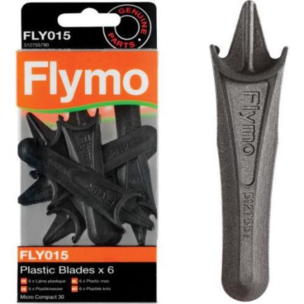 To Clear - Special Price - Plastic Blades Pack of 6 5127557-90/7