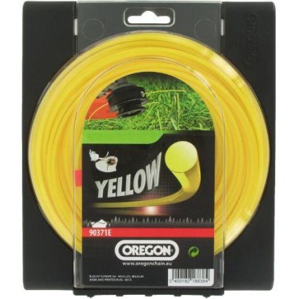 Oregon Trimmer Line - YELLOW ROUND 2.4mm x 15m