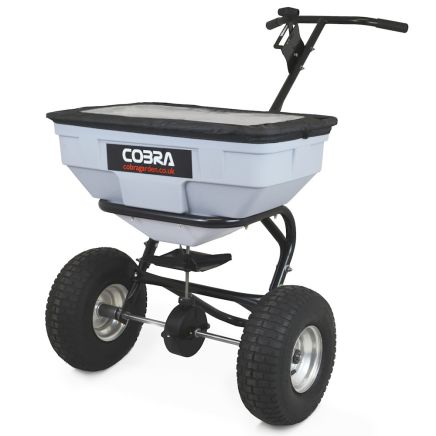 Cobra HS60 Steel Broadcast Spreader c/w Screen & Rain Cover 56kg / 60l