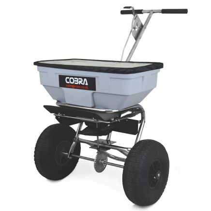 Cobra Stainless Steel Broadcast Spreader c/w Screen & Rain Cover 56kg / 60l  HS60S