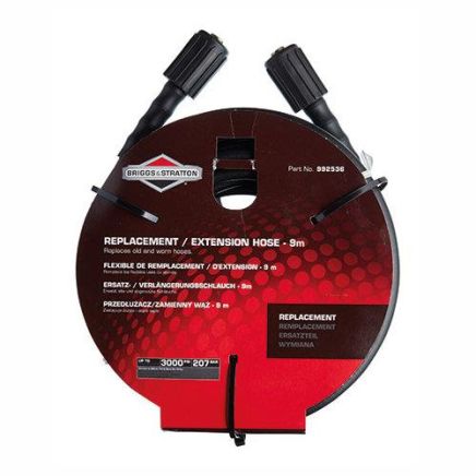 Briggs and Stratton Pressure Washer - Replacement/ Extension Hose 9m