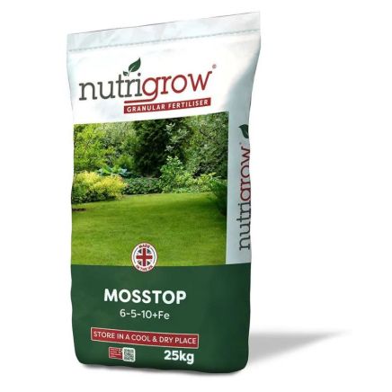 NutriGrow 6-5-10+Fe MossTop Winter Granular Fertiliser  25kg