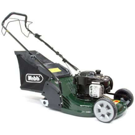 Webb Supreme Petrol Roller Lawnmower 43cm / Self Propelled RR17SP