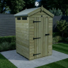 4 x 4 Apex Security Shed