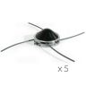 Oregon Aluminium Jet-Fit 4-Line Head Contractor 5-Pack