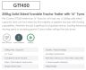 Cobra GTT450 Trailer for Ride-On Tractor - Solid Sided / 250kg capacity