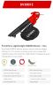 Cobra BV3001E Powerful and Lightweight Garden Leaf Blower / Vac 3000w