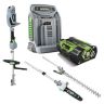 EGO Premium Cordless Multi Tool KIT Pole Saw / Hedger / 2.5Ah Battery / Charger
