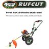 Portek Rufcut Wheeled Grass Trimmer 43cc - SUPERB VALUE